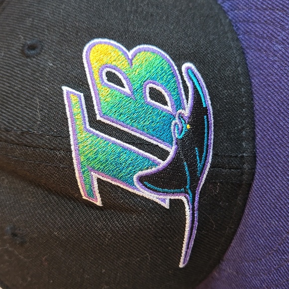 New Era 59FIFTY Tampa Bay Devil Rays Cooperstown Collection Hat Size 7 5/8 Cap - Picture 5 of 8